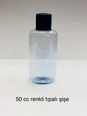 50 CC RENKLİ TIPALI PET ŞİŞE